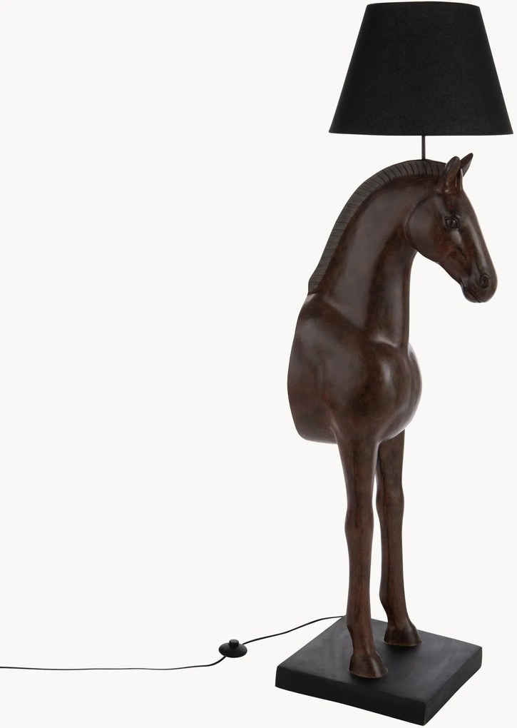 Decoratieve vloerlamp Horse