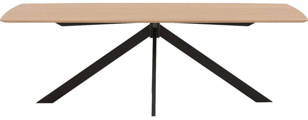 Goossens Excellent Eettafel Uniek, Semi rechthoekig 240 x 100 cm