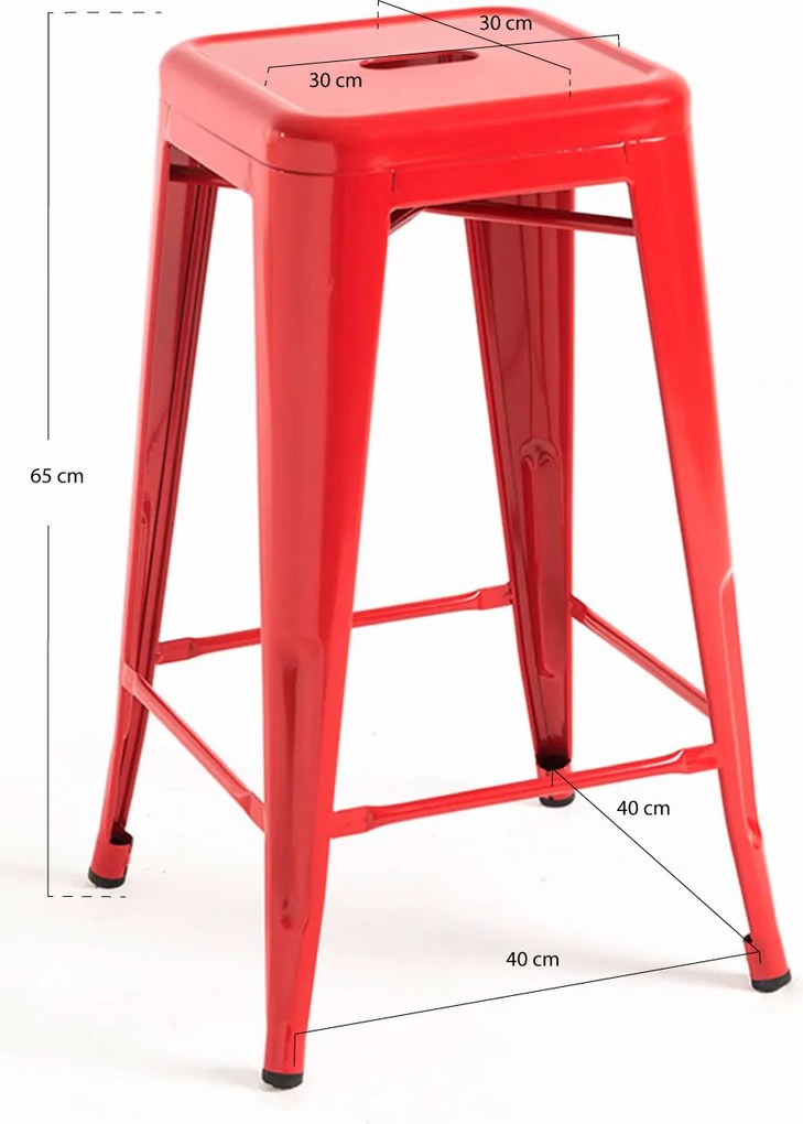 Pak 4 lage Torix krukken