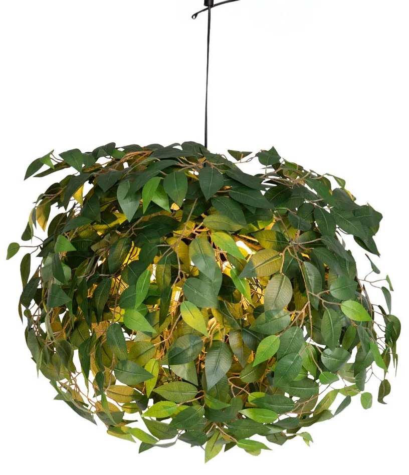 Bohemian plafondlamp groen 3-lichts - Leavy E14 Bohemian bol / globe / rond Binnenverlichting Lamp