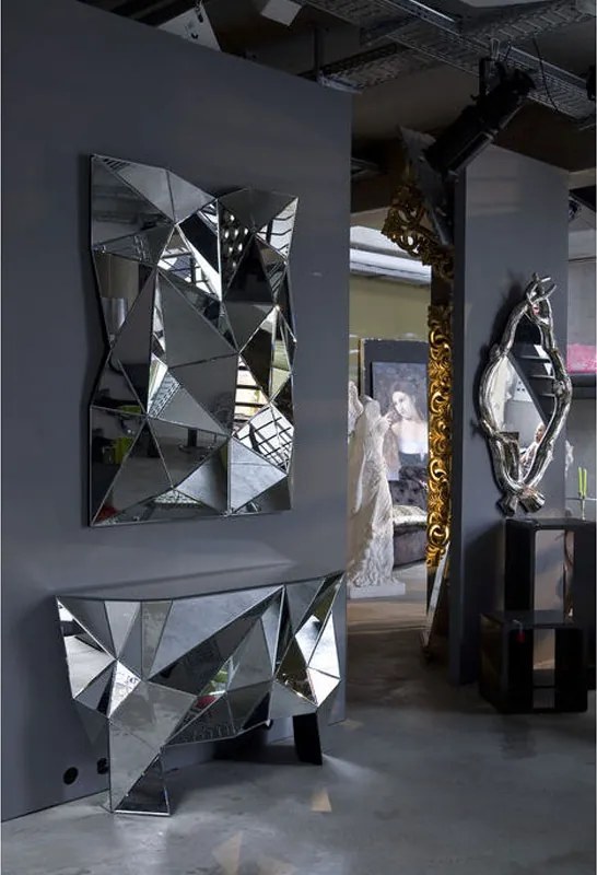 Geometrische Spiegel 120cm - 80x120cm