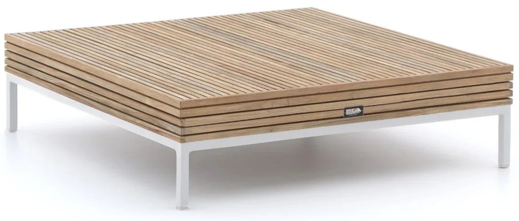 Loungetafel ROUGH | Vierkant  | Tuintafel Teakhout | 110x110cm | Kees Smit Tuinmeubelen
