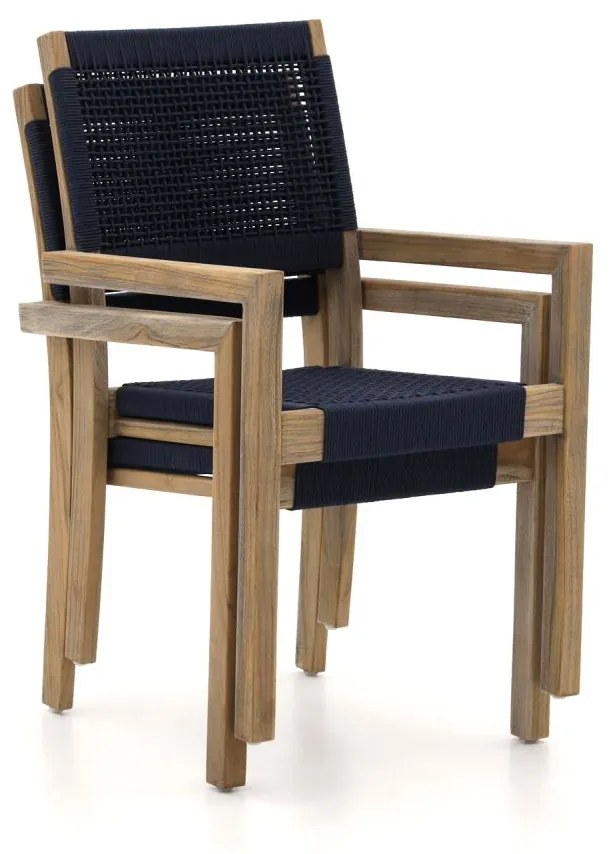 ROUGH Batang Rope dining tuinstoel stapelbaar