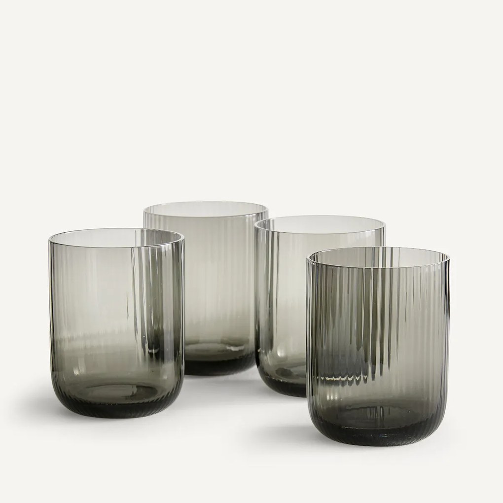 Set van 4 waterglazen, Tupia