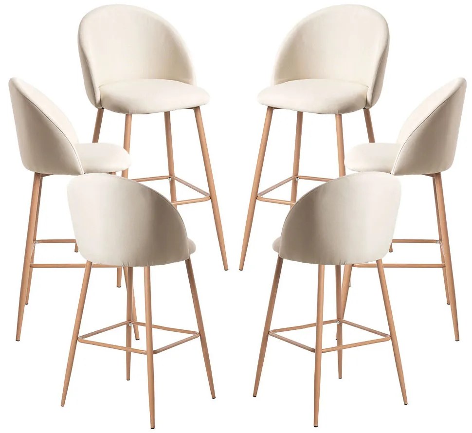 Set 6 Krukken Vint Tela