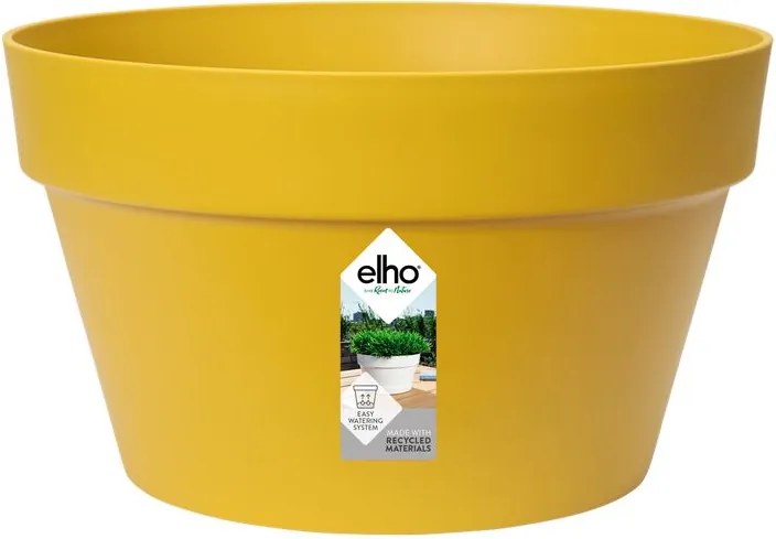 elho onderschotel Loft Urban 35 - Oker (Geel) - Diameter 35 x H 20 cm