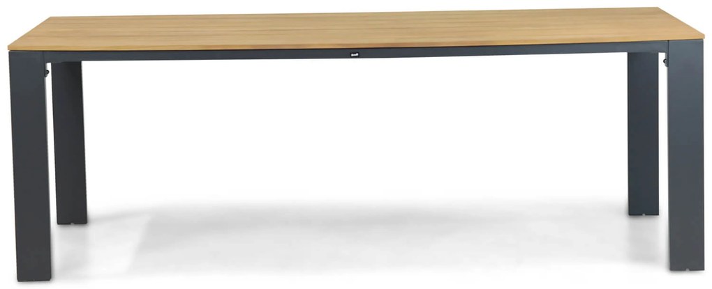 Dining Tuintafel rechthoekig 220 x 109 cm Grijs Lino
