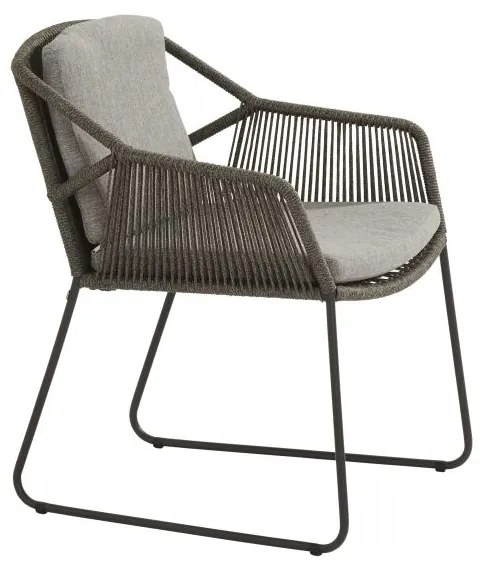 4 Seasons Outdoor Accor Dining Chair Mid Grey SALE  Tuinstoel    antraciet weerbestendig