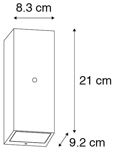 Buitenlamp met schemerschakelaar / dag-nacht sensor met bewegingsmelder Wandlamp met schemerschakelaar / dag-nacht sensor met bewegingsmelder grijs 2-lichts IP44 met licht-donker sensor - Baleno Modern GU10 IP44 Buitenverlichting