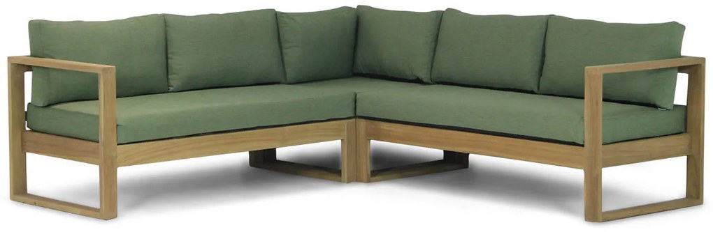 Hoek loungeset  Teak Old teak greywash 5 personen Garden Collections Newbury