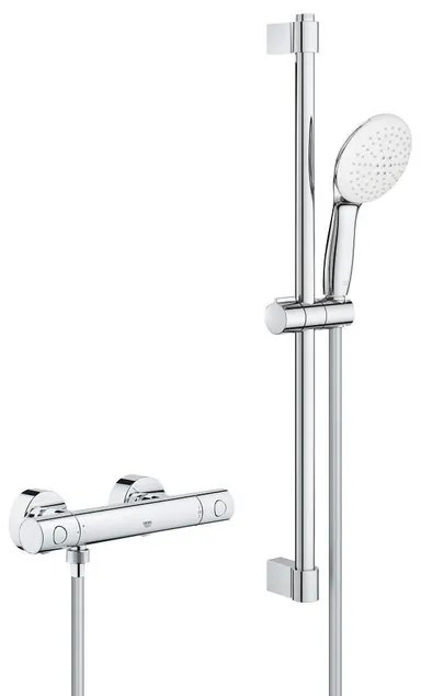 Grohe Grohtherm 800 cosmopolitan comfortset 60cm chroom 34768001