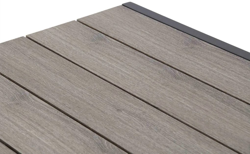 Dining Tuintafel vierkant 92 x 92 cm Grijs Young