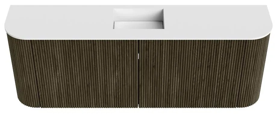 Mondiaz Joya 115cm toiletmeubel ronding links/rechts shadow met wastafel faye midden zonder kraangat talc