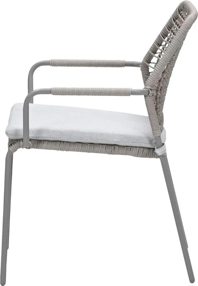 Garden Impressions Natas tuinstoel stapelbaar taupe - natural sand