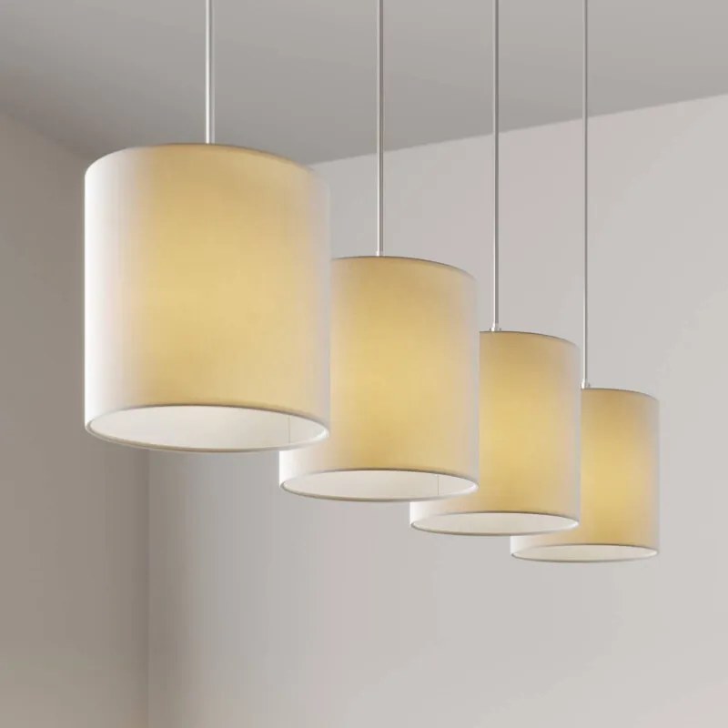 Zalia, textielhanglamp, 4lamps lampen24 BIANO