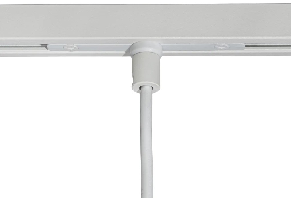 Moderne hanglamp wit beige voor railsysteem 1-fase - Slimline Keno G9 Scandinavisch rond Binnenverlichting Lamp