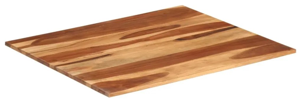 vidaXL Tafelblad 15-16 mm 70x80 cm massief sheeshamhout