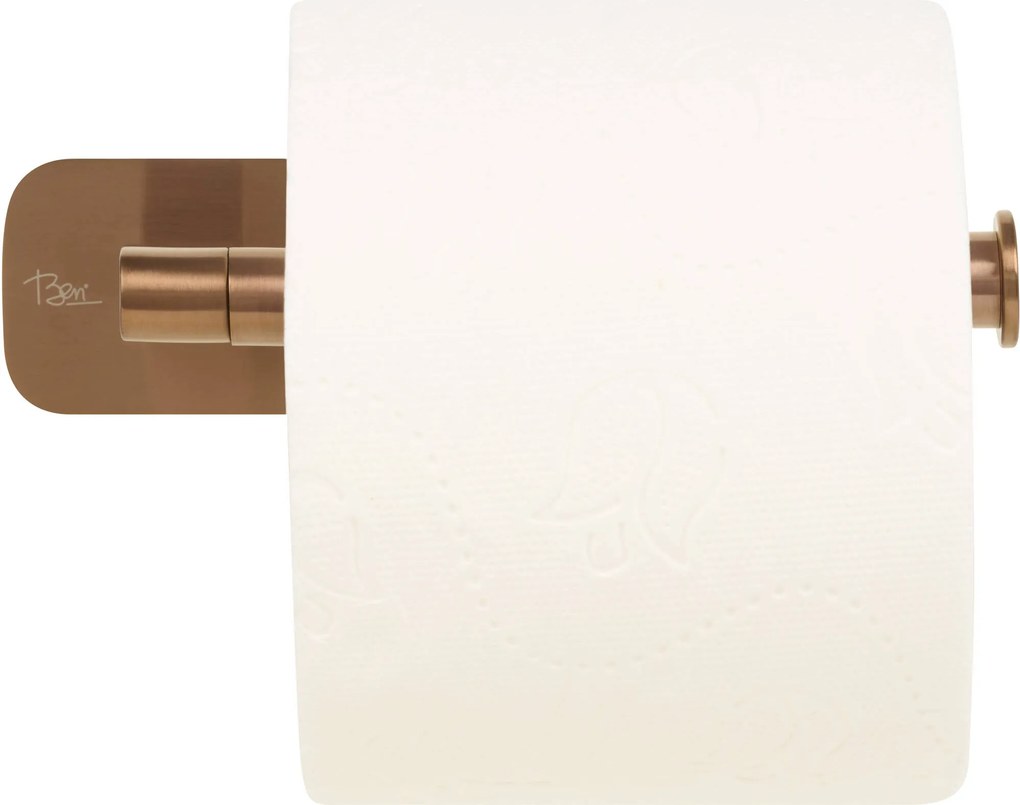 Ben Mykanto toiletrolhouder 14,9x7x3,9cm geborsteld koper