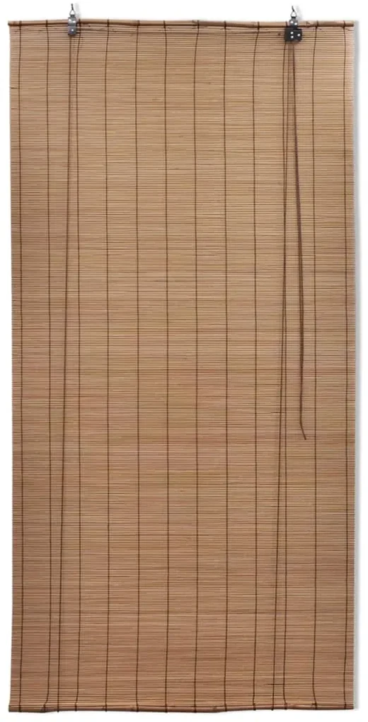 vidaXL Rolgordijn 150x160 cm bamboe bruin