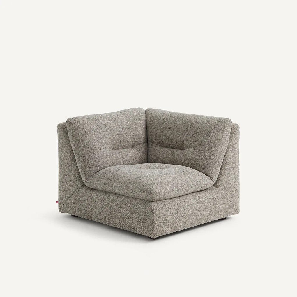 Modulaire 90° hoek in tweed, GIULIANO