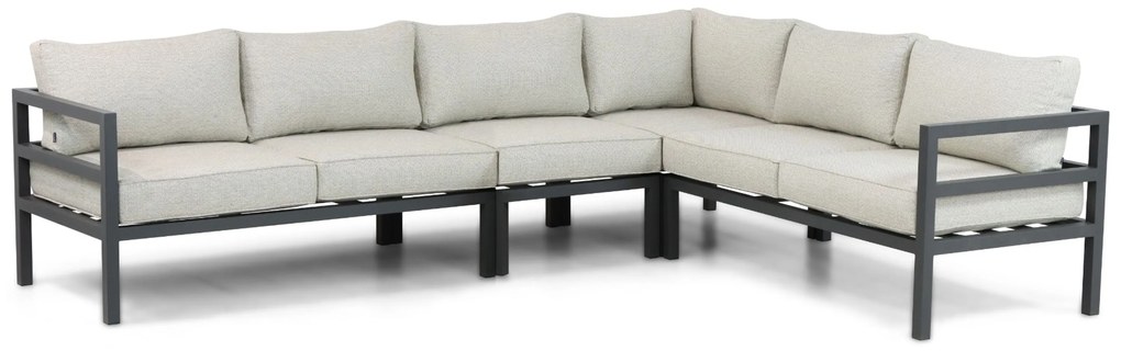 Hoek loungeset 6 personen Aluminium Grijs Lifestyle Garden Furniture Rodenzo