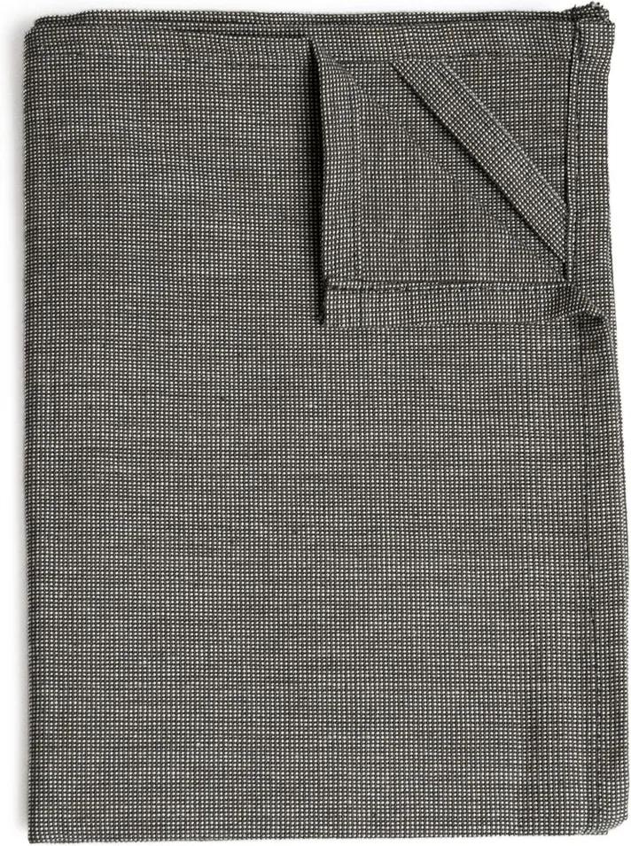 Theedoek, bio-katoen, donkergrijs gemêleerd, 50 x 70 cm