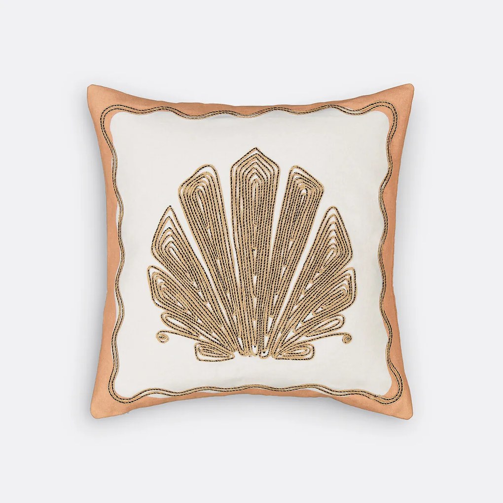 Kussenhoes 45x45 cm, Schelp