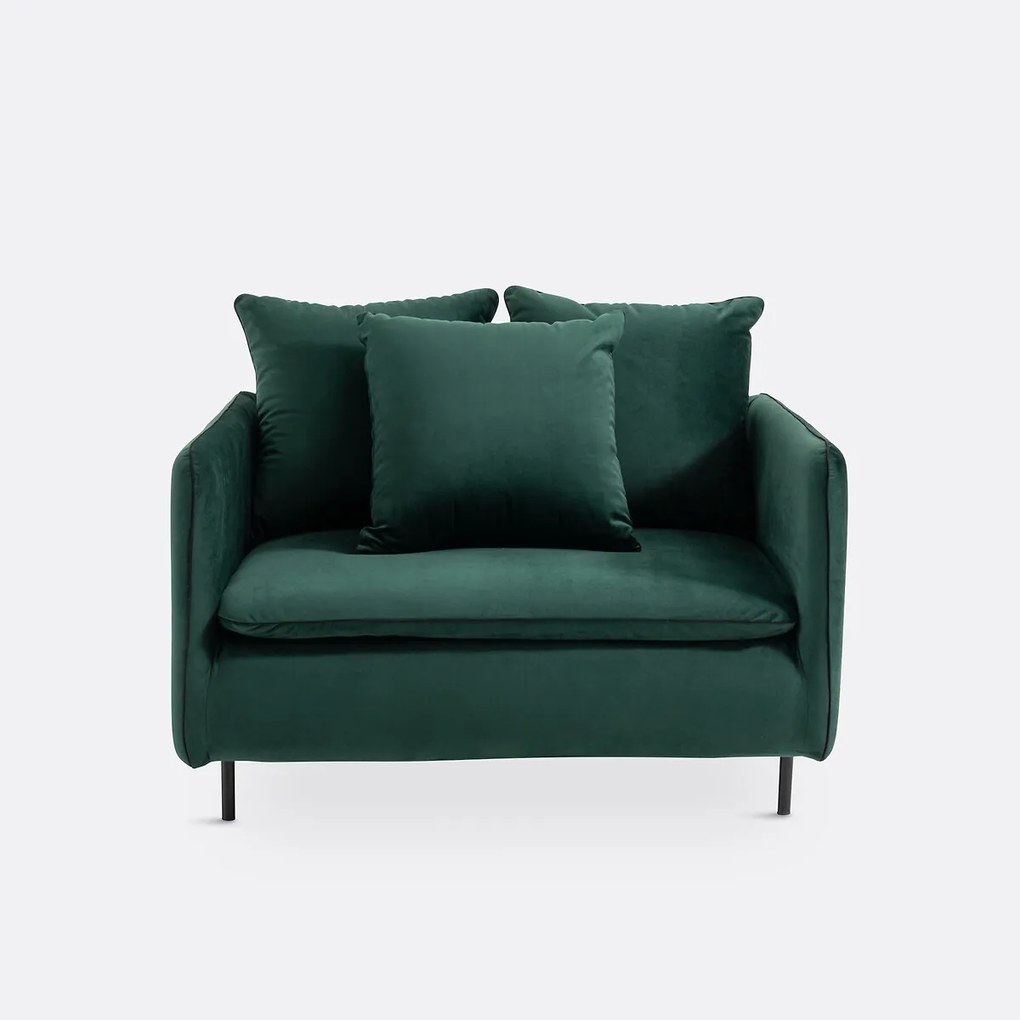 XL fauteuil in fluweel, Ivete