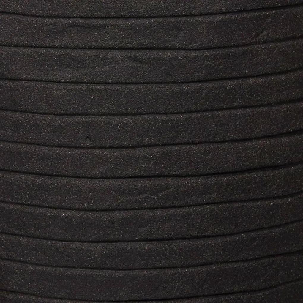 Capi Bloempot Nature Row 54x52 cm zwart KBLRO935