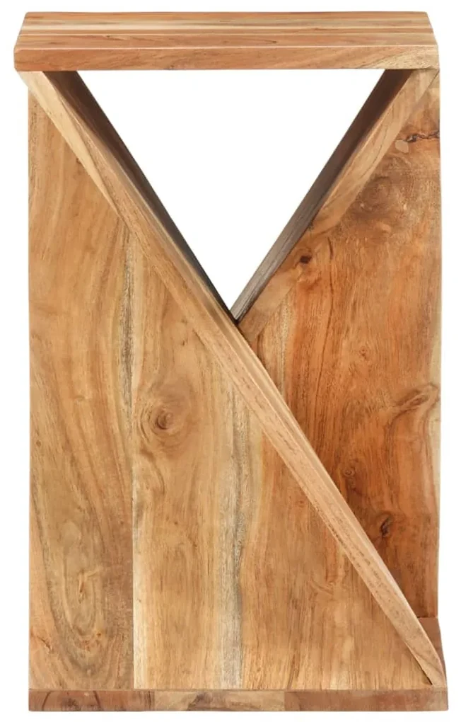 vidaXL Bijzettafel 35x35x55 cm massief acaciahout