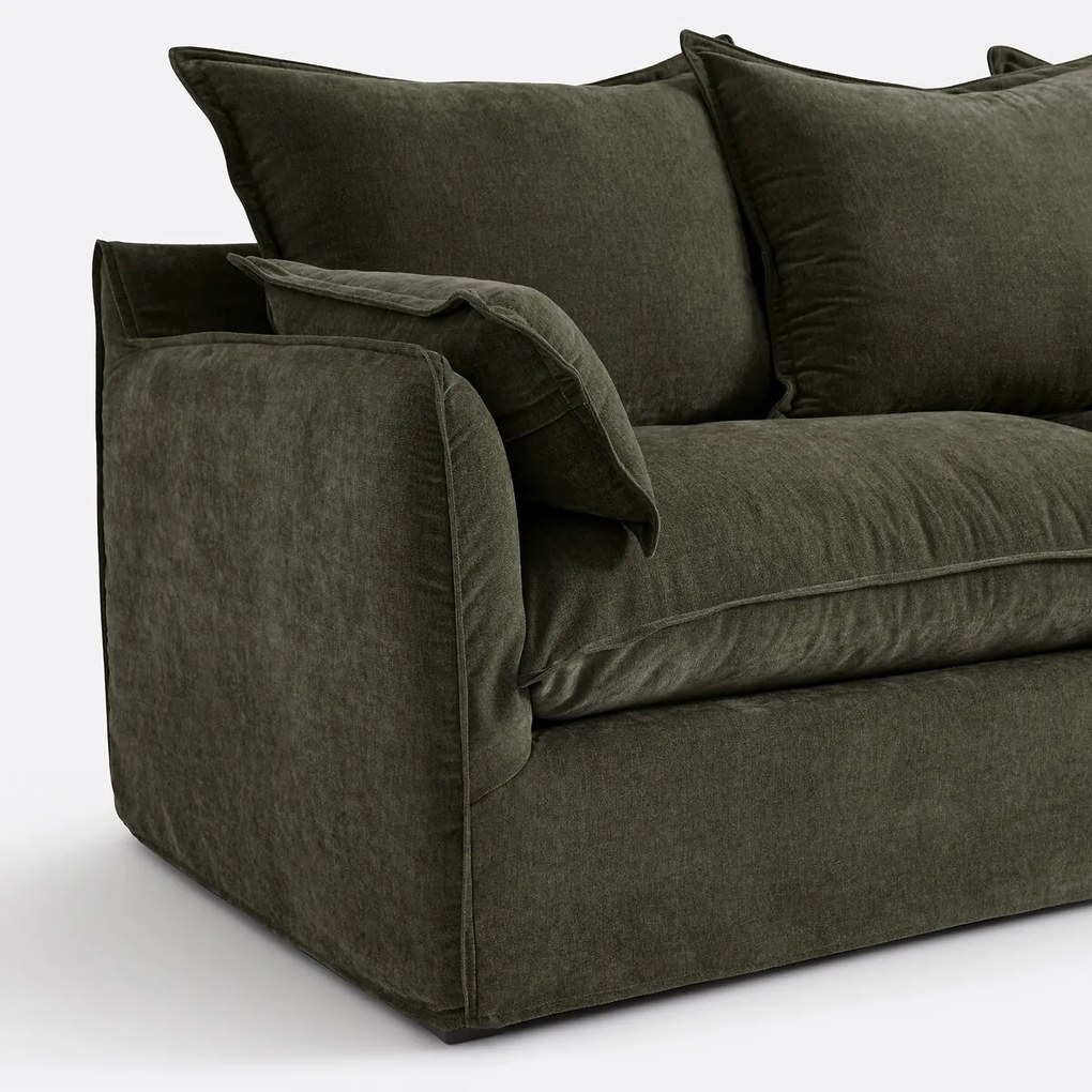 Sofa 2-, 3-, 4-, 5-zits, afneembare hoezen, gemêleerd polyester, ODNA