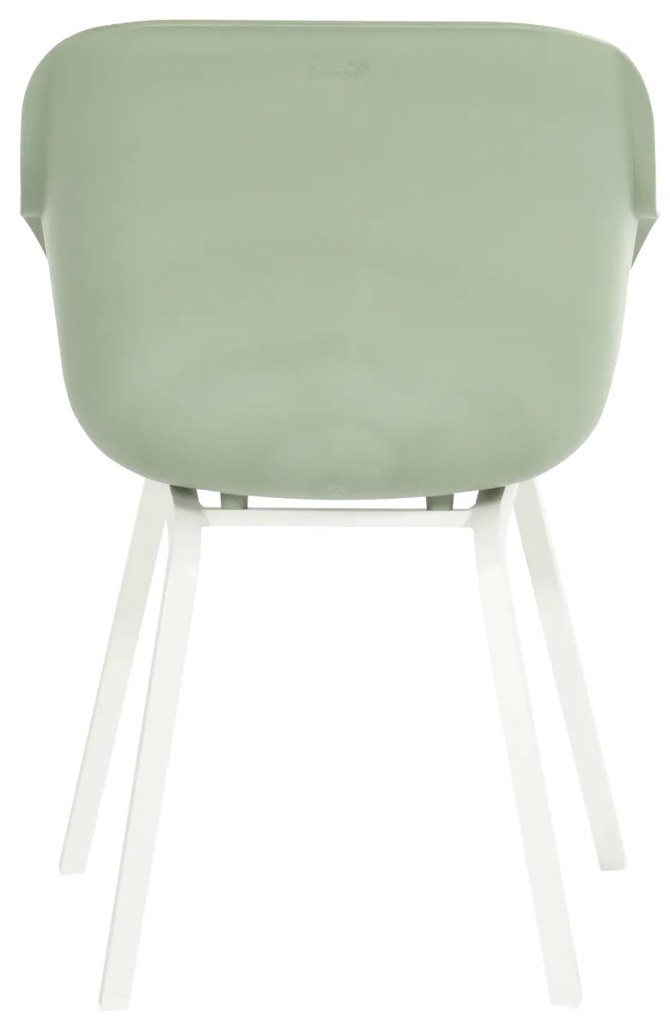 Hartman Le Soleil Element dining armstoel - Sage Green - Alu poot