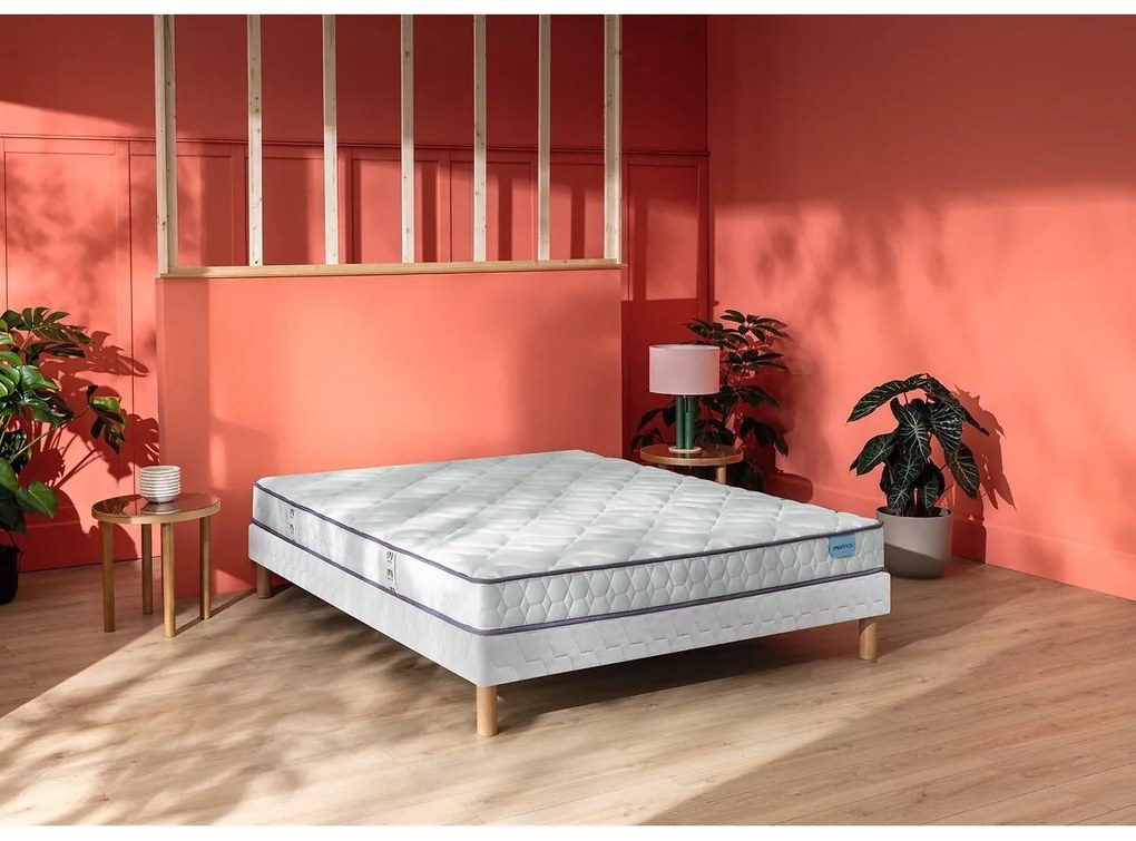 Set van schuimmatras en bedbodem, Happy Lit