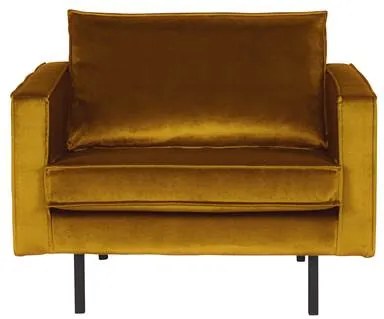 Rodeo Loveseat Okergeel