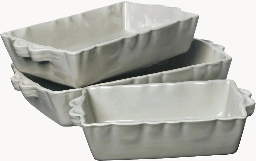 Ovenschalen Harry van keramiek, 2-delig