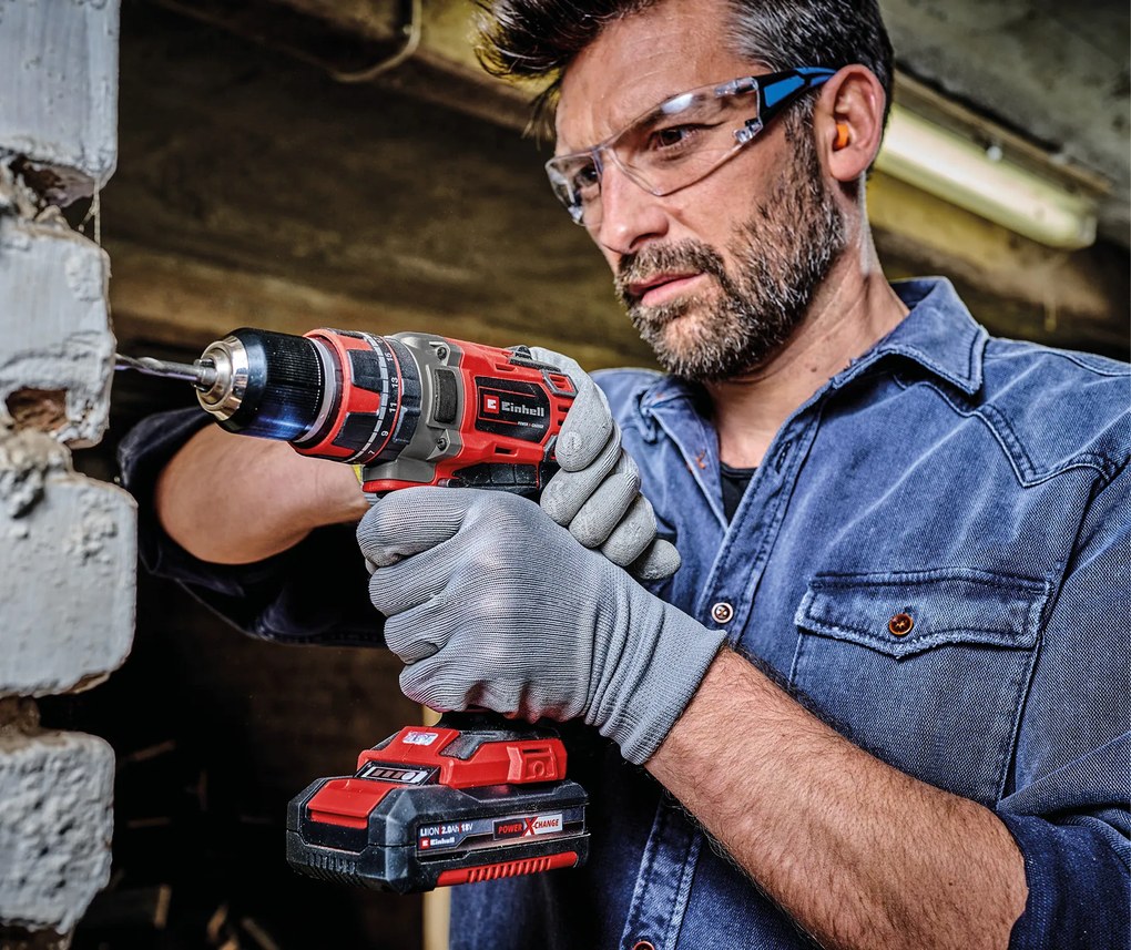 Einhell TP-CD 18/60 Li- i BL (1x2,0Ah) - PROFESSIONAL Accu Klopboor-/Schroefmachine