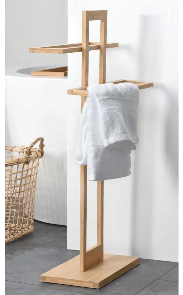 Bathroom Solutions Huismerk Handdoekenrek Bamboe - 37 x 25 x 85 cm