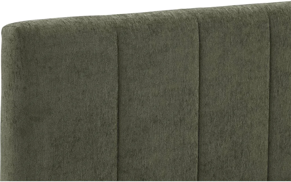 Goossens Boxspring Ease Solid Incl. Matras, Vlak 140 x 200 cm (=2x 70 x 200 cm) met hoofdbord + 2x matras shapes 1