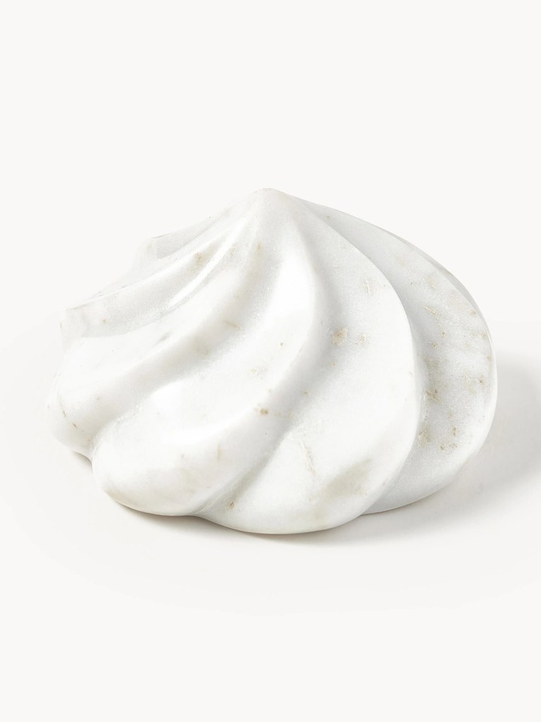 Decoratief object Meringue van marmer