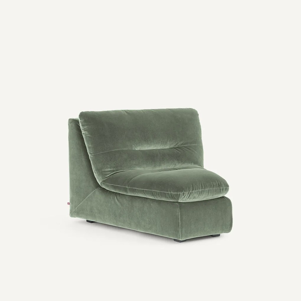 Modulaire hoek in fluweel, GIULIANO