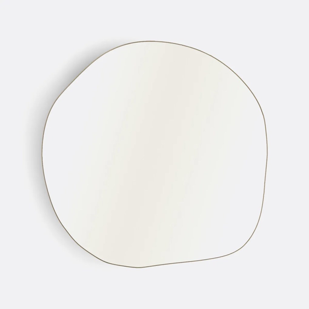 Spiegel, organische vorm, 100x100 cm, Ornica