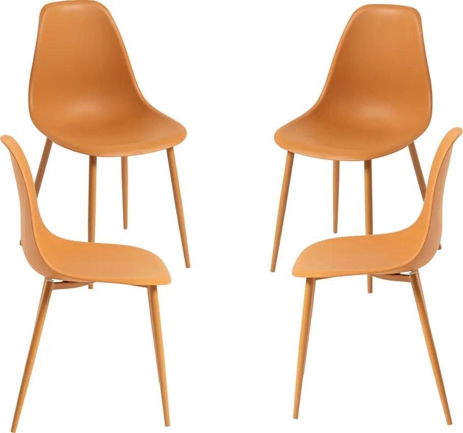 Set 4 Mykle Totaal Stoelen