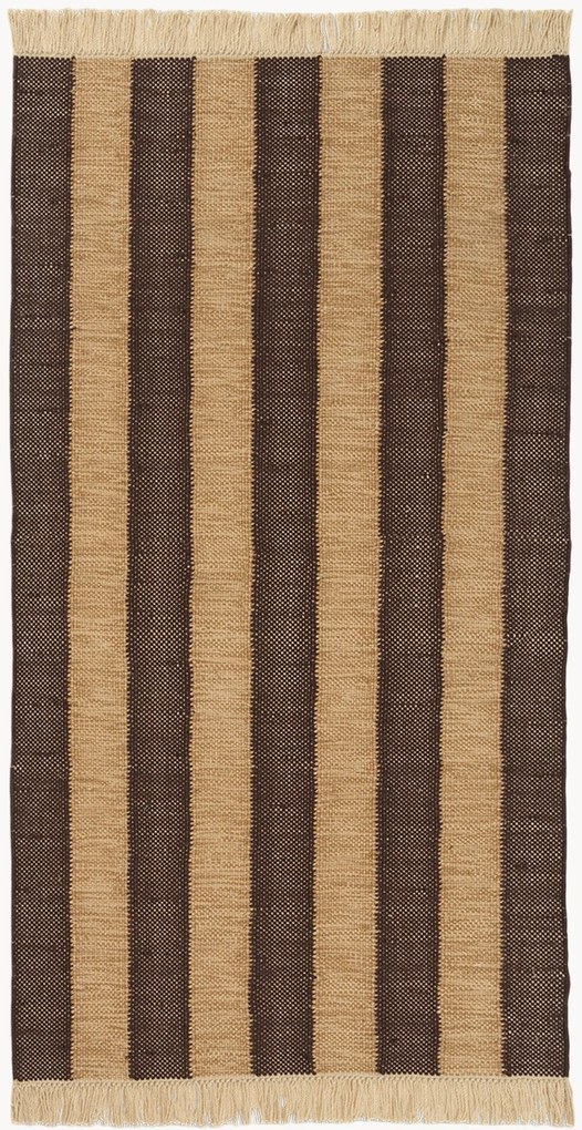 Handgeweven in- & outdoor vloerkleed Ives, in verschillende formaten