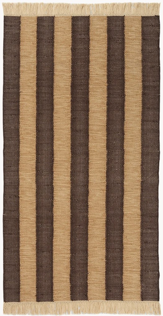 Wasbaar handgeweven in- & outdoor vloerkleed Ives