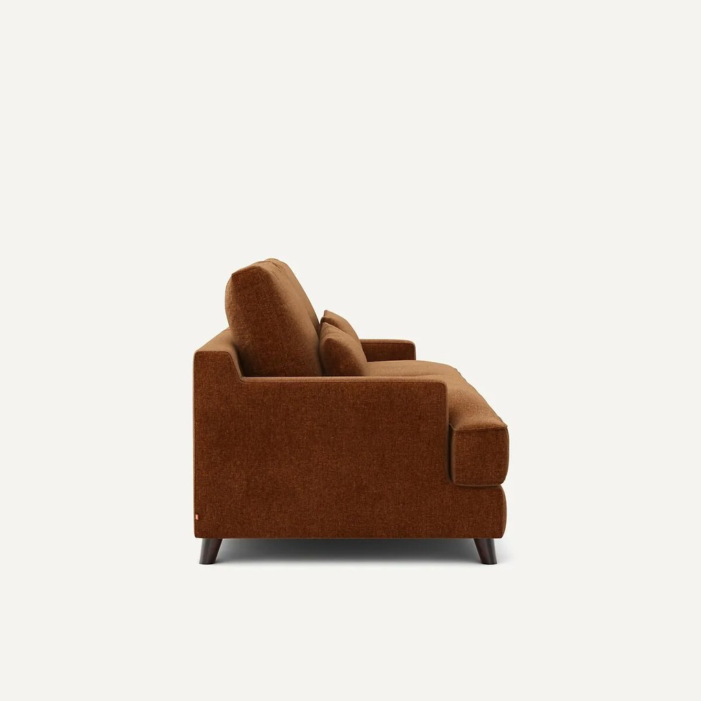 Slaapbank in chenille fluweel, Alwine