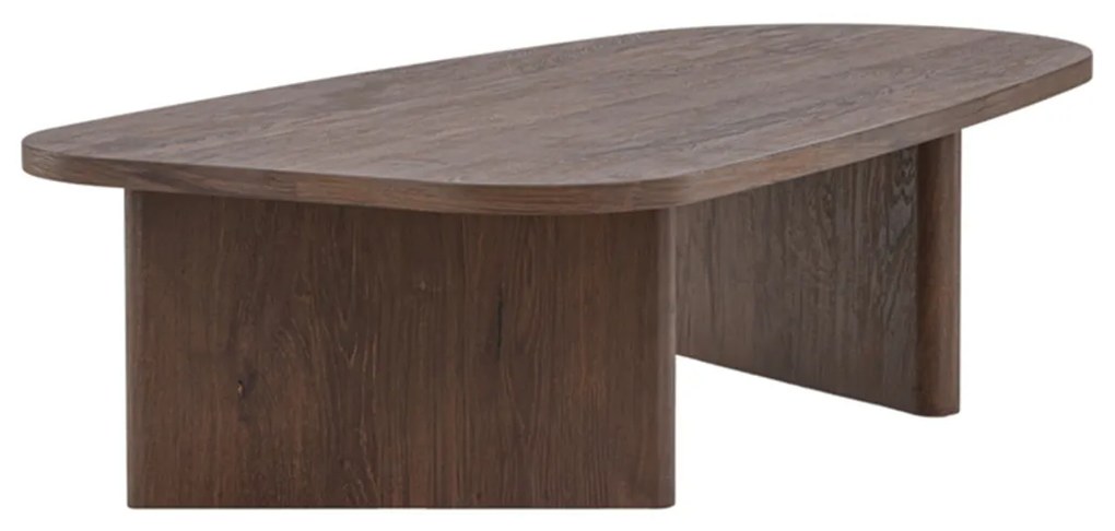 Organische Salontafel Mocca - 65 X 130cm.