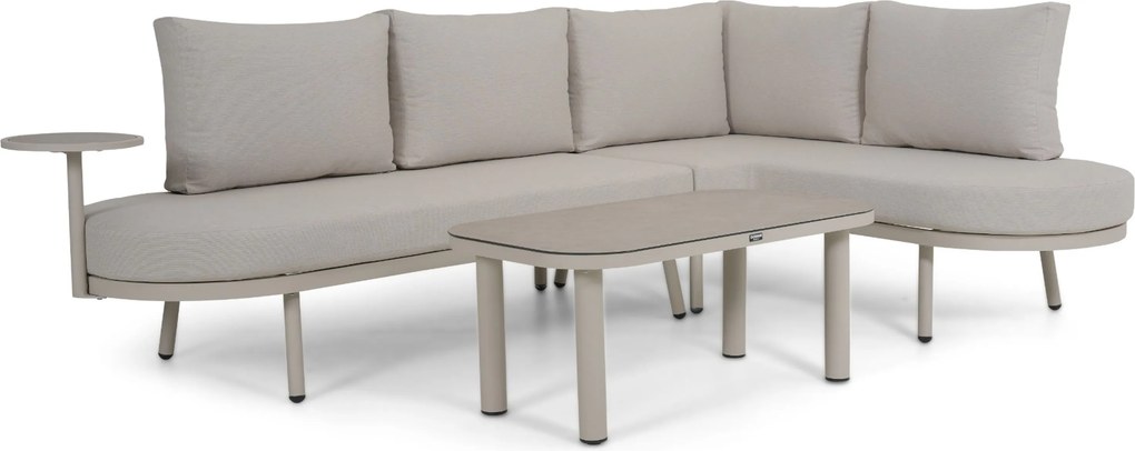 Loungeset tuin 5 personen Zand/Beige Domani Furniture Sylva
