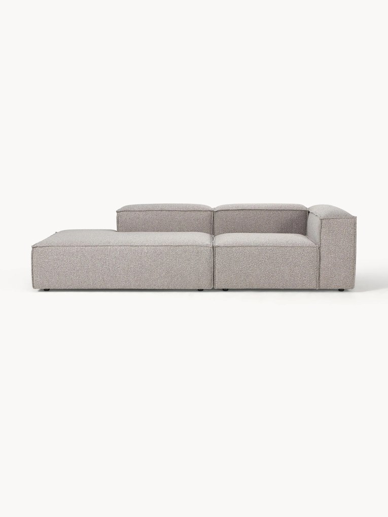 Modulaire chaise longue Lennon van bouclé