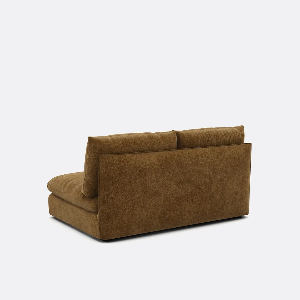 Modulaire 2-zitsbank.gemêleerd polyester, Malo