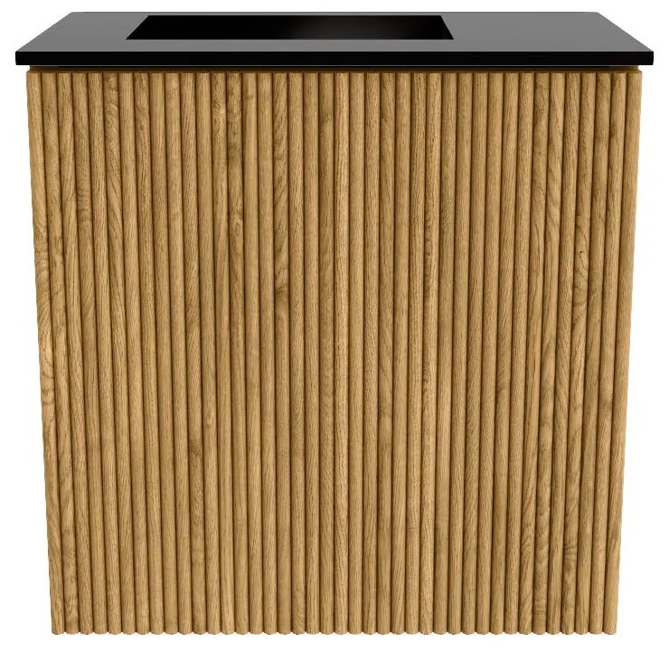 Mondiaz Joya 40cm toiletmeubel oak met wastafel faye links 1 kraangat urban